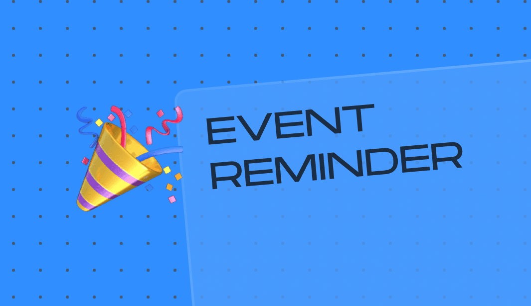 How to write an effective event reminder email — Stripo.email