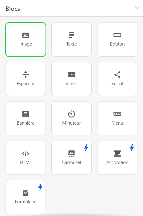 Bloc d’images _ Créer des modèles de courriel professionnels pour les entreprises Bloc d’images _ Créer des modèles de courriel professionnels pour les entreprises
