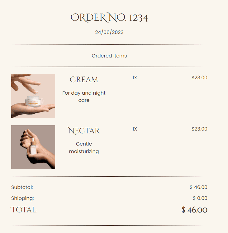 Añadir una Lista de Productos Ordenados Añadir una Lista de Productos Ordenados