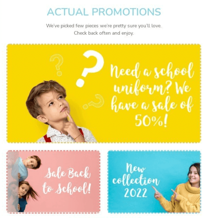 Высококонвертируемые промо-письма от Stripo Высококонвертируемые промо-письма от Stripo