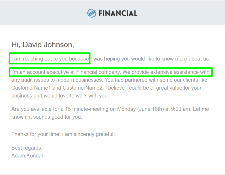 Кілька ідей шаблонів холодних листів для відділу продажів Кілька ідей шаблонів холодних листів для відділу продажів