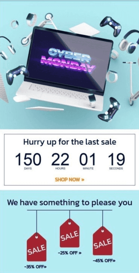 Примеры писем Киберпонедельника для распродажи Киберпонедельника Примеры писем Киберпонедельника для распродажи Киберпонедельника