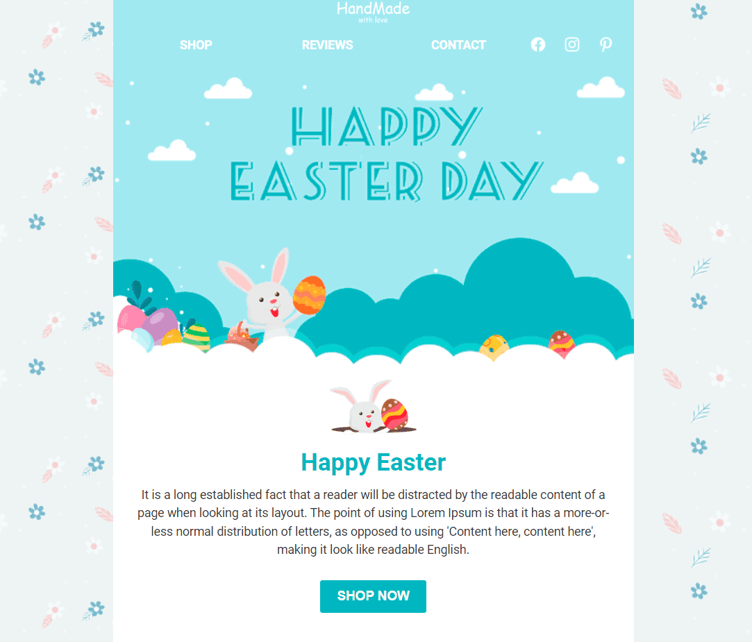 38 Easter Email Templates 📠| Free Easter HTML Email Template — Stripo ...