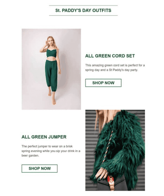 Стильний дизайн листів до Дня святого Патрика Стильний дизайн листів до Дня святого Патрика