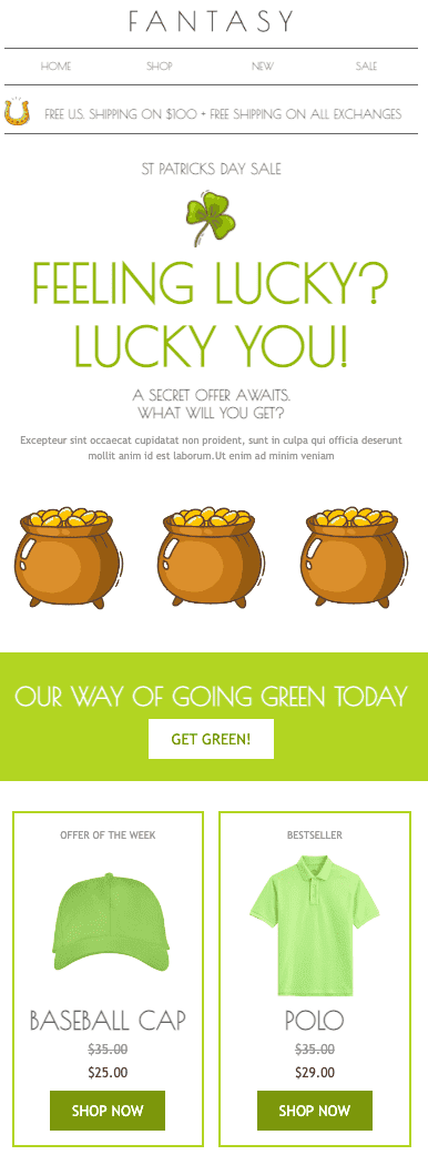 Гра на честь Дня святого Патрика Гра на честь Дня святого Патрика