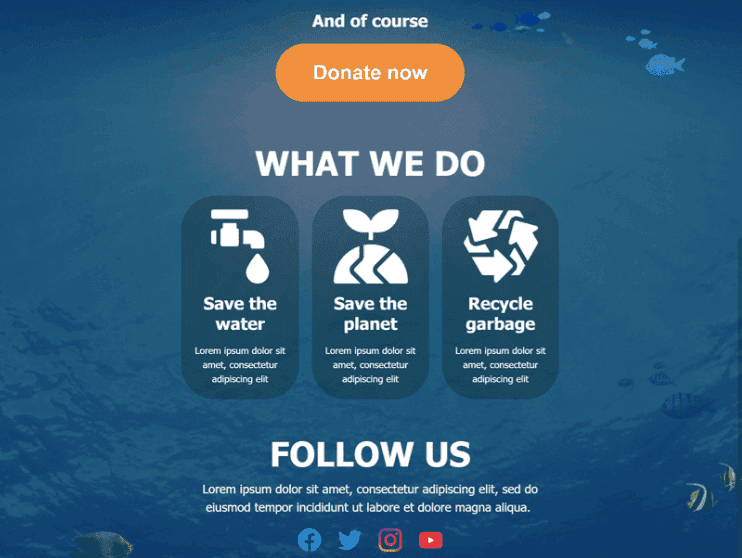 Яркие баннеры для некоммерческих писем Яркие баннеры для некоммерческих писем