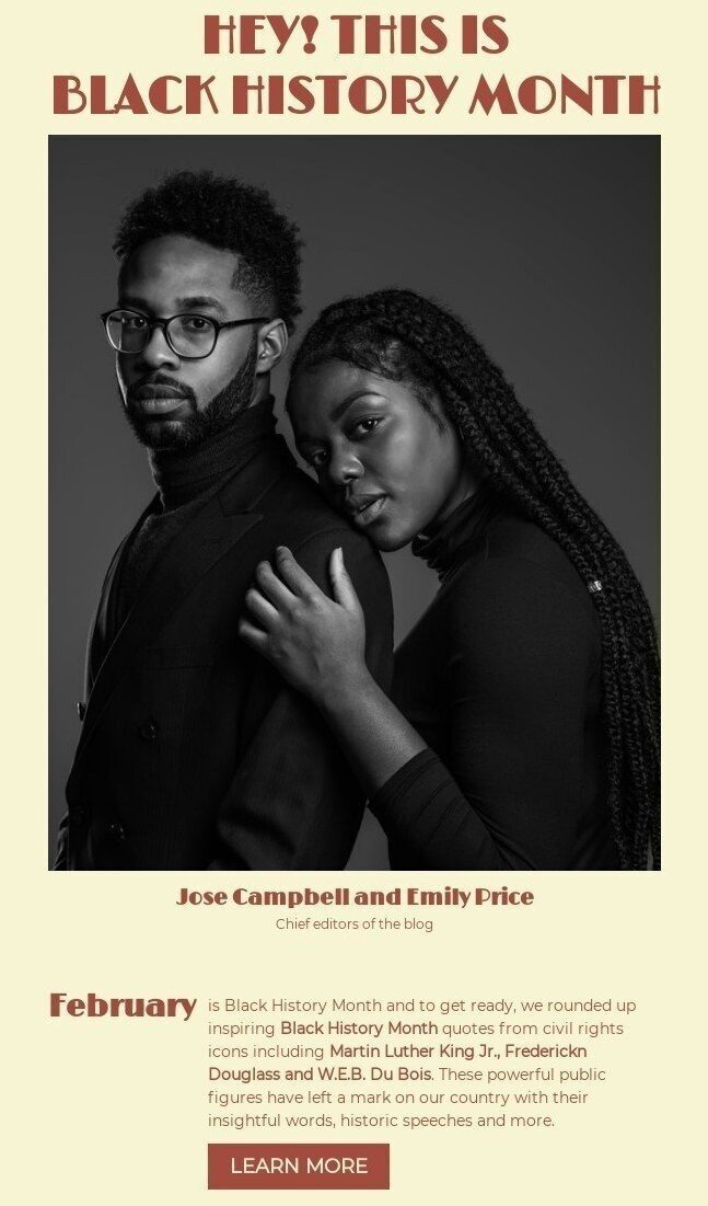 Шаблон для фандрайзинга «Месяц черной истории» Шаблон для фандрайзинга «Месяц черной истории»