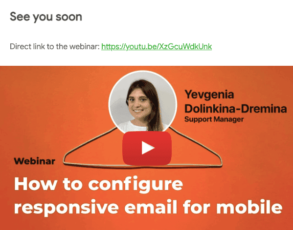 Imposta la posizione nei promemoria via e-mail per un webinar