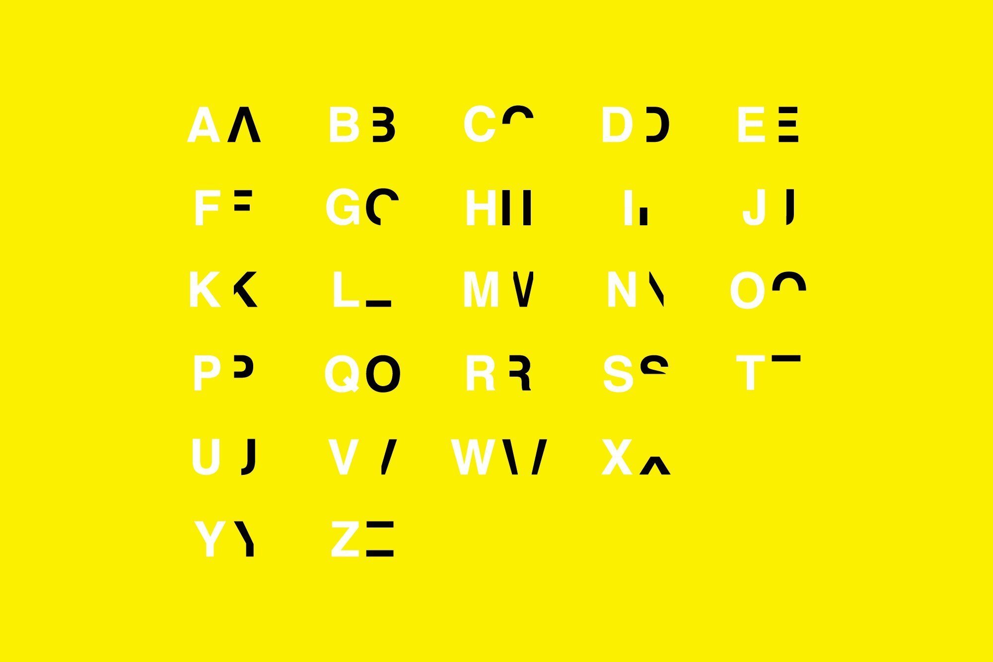 Les lettres telles que les dyslexiques peuvent les voir _ Daniel Britton