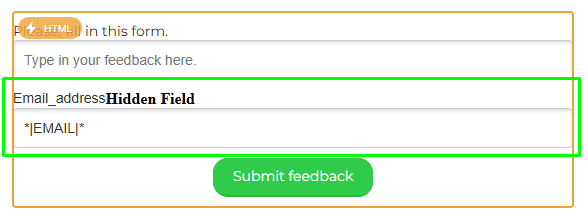Форма со скрытым полем Форма со скрытым полем