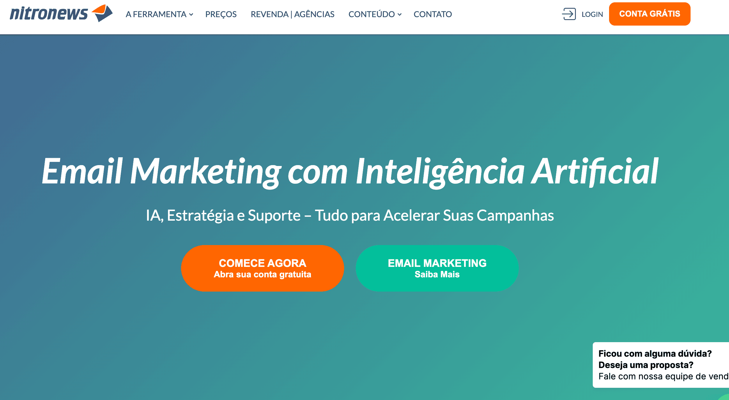 The Nitronews blog about email marketing in Brazil
