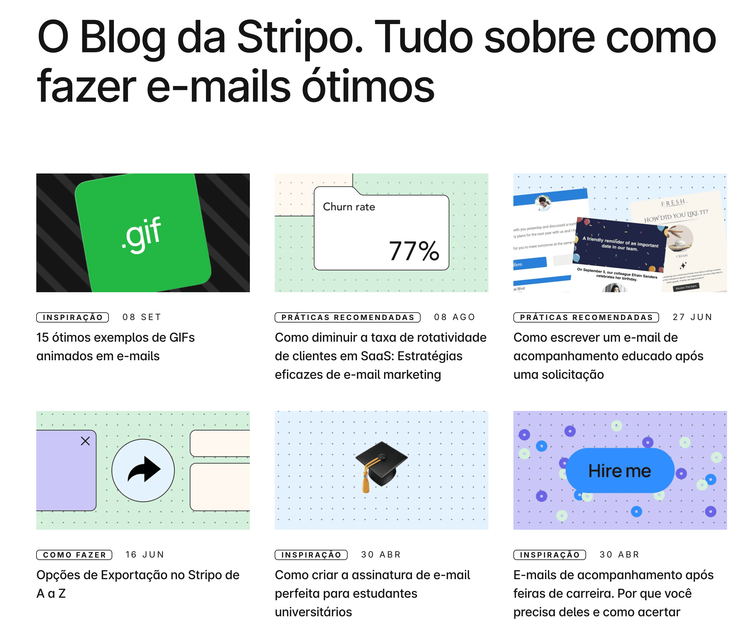 Stripo email marketing blog for Brazil