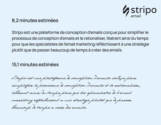 Les meilleures polices de caractères pour les emails _ Test