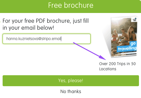 Formulário de inscrição de estratégia de email marketing para turismo e hotelaria Formulário de inscrição de estratégia de email marketing para turismo e hotelaria