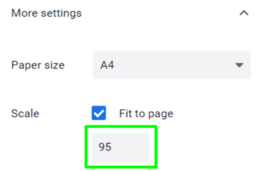 Stripo Export to PDF Layout Settings