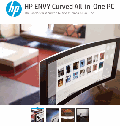 E-mail com um Carrossel da HP E-mail com um Carrossel da HP