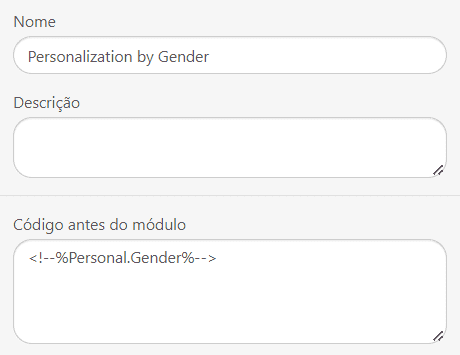 Dar Nomes a Condições