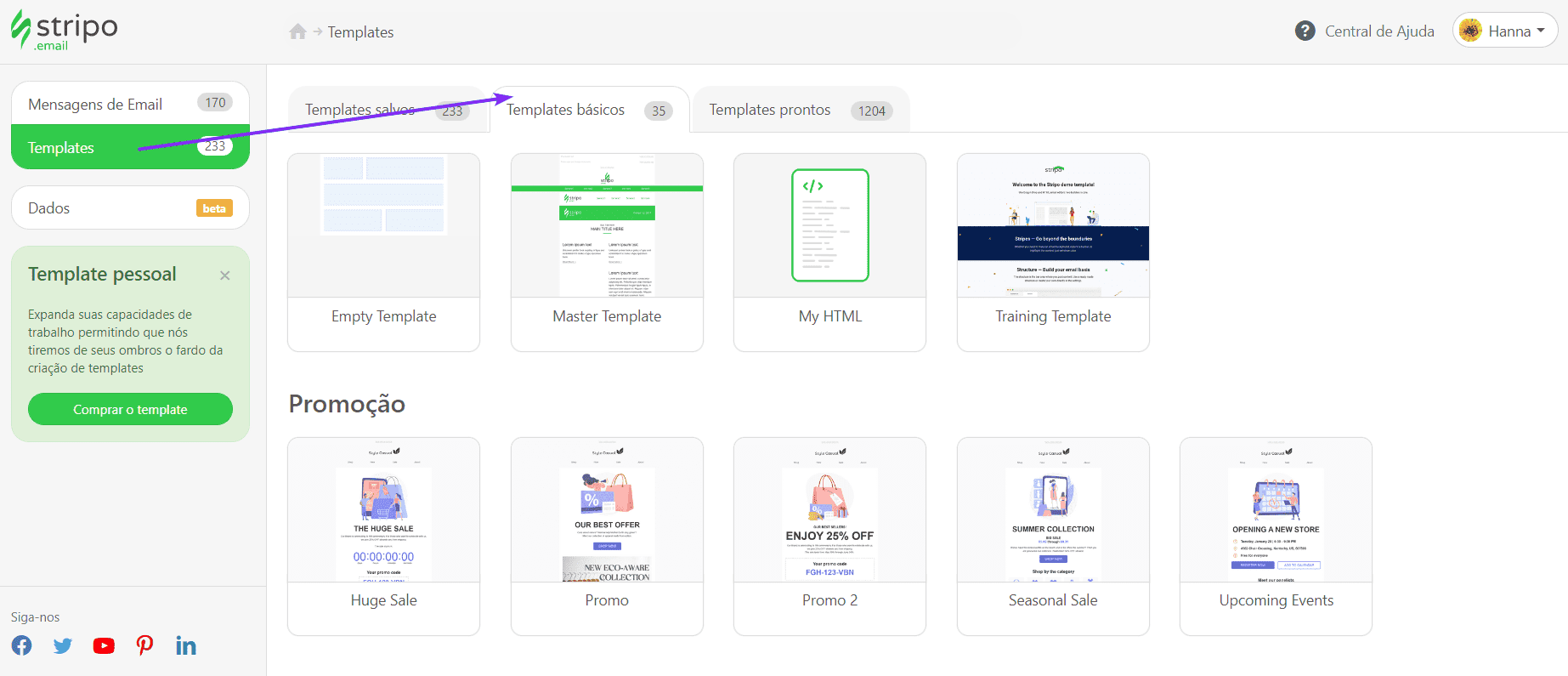Criar modelo de e-mail HTML no Gmail _ Modelos básicos