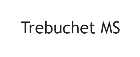 Шрифт для листів Trebuchet