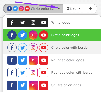 Links in Emails_Designing Social Media Icons in Emails with Stripo