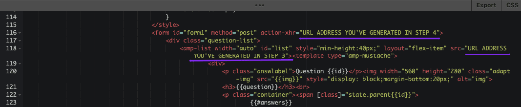 Inserimento di link URL