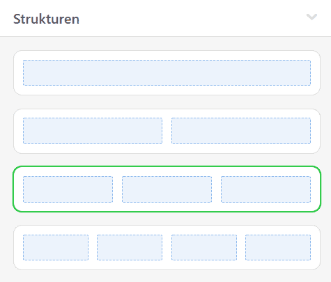 Header Hinzufügen einer neuen Struktur _ Stripo