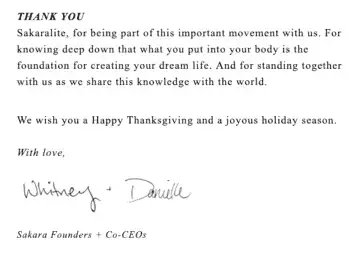Happy Thanksgiving vom CEO