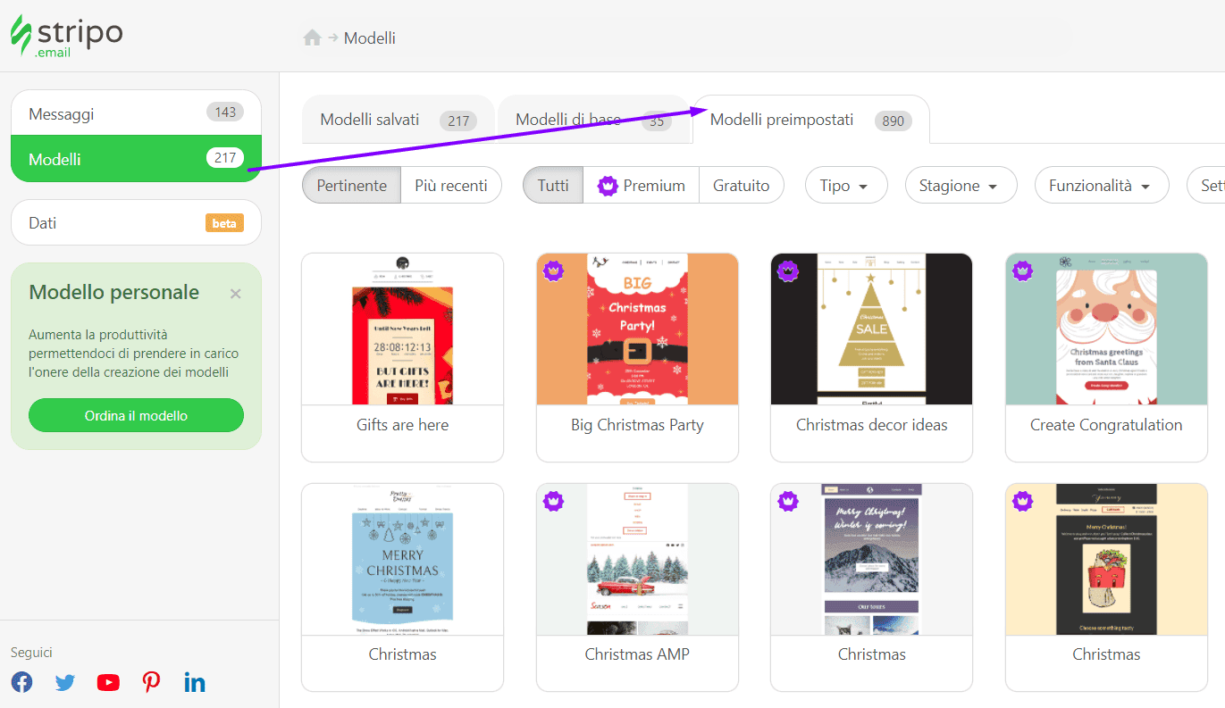 Email di marketing gratuite per Mailchimp