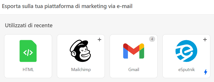 Scarica modelli HTML Mailchimp gratuiti da Stripo