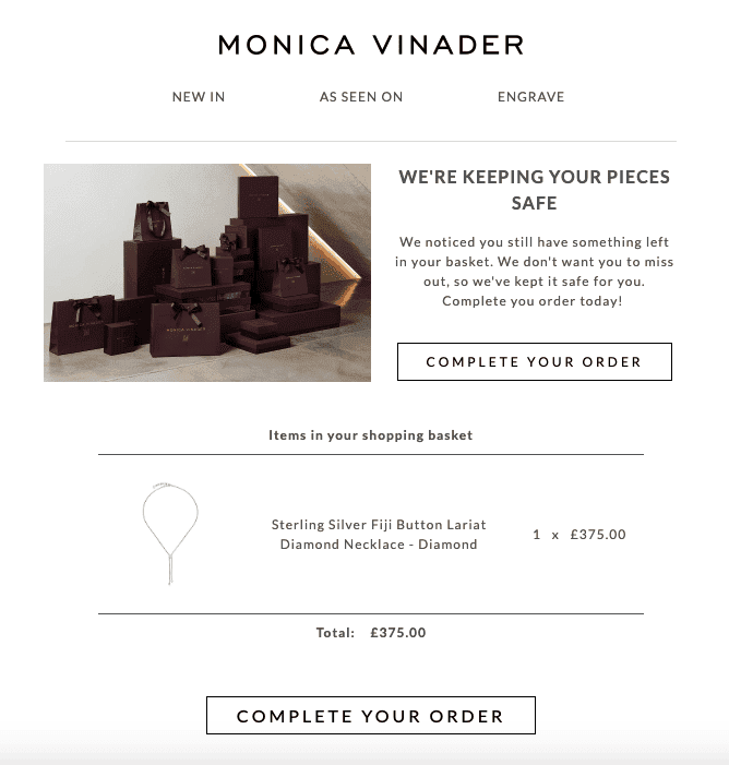 Abandoned-Cart-Email-Jewelry_by-Monica-Vinader