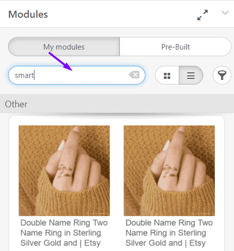 Using Modules with Smart Elements Across Future Campaigns