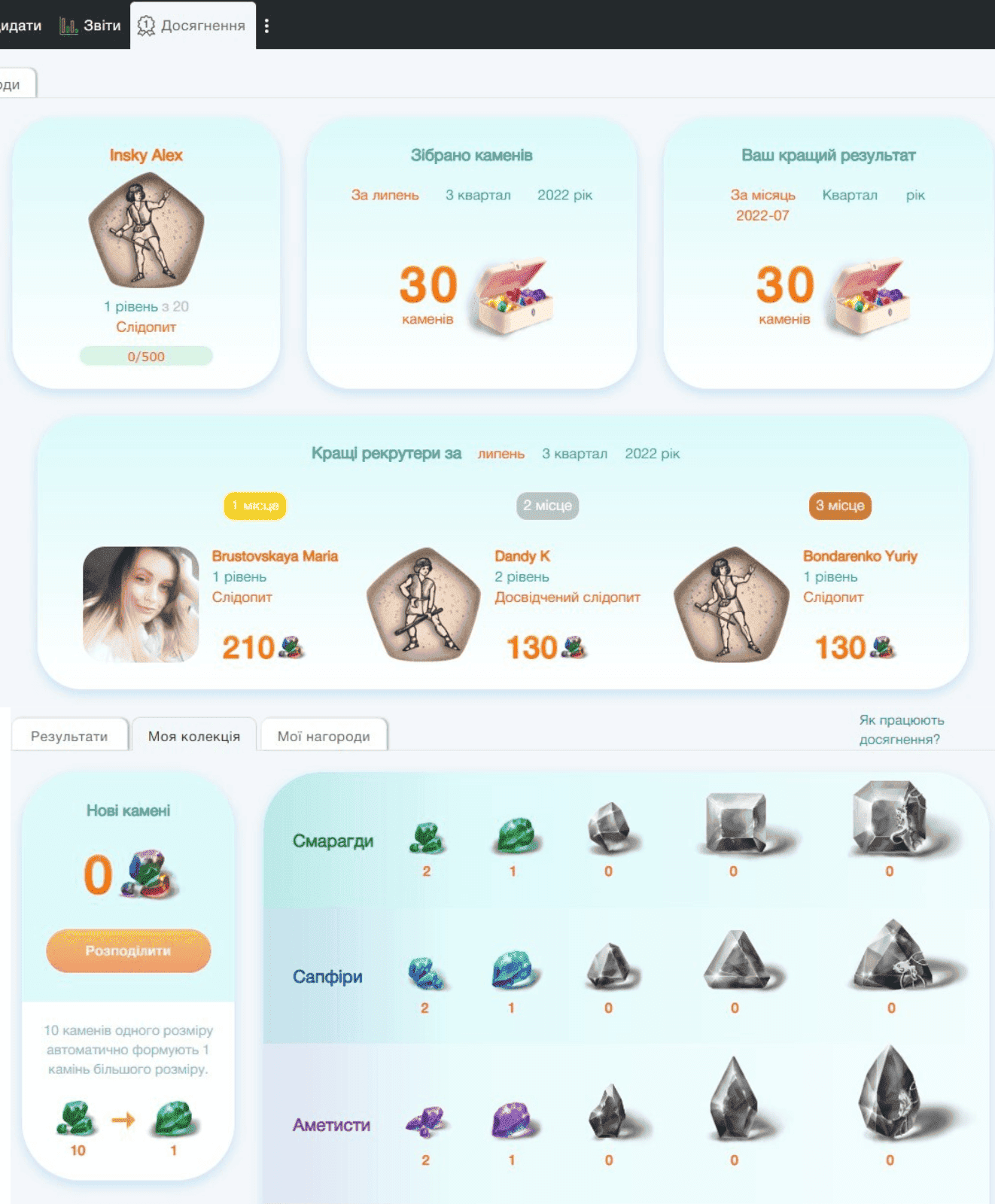 Idea di gamification per recruiter