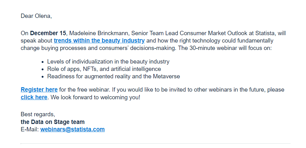 Hybrid Email Example Hybrid Email Example