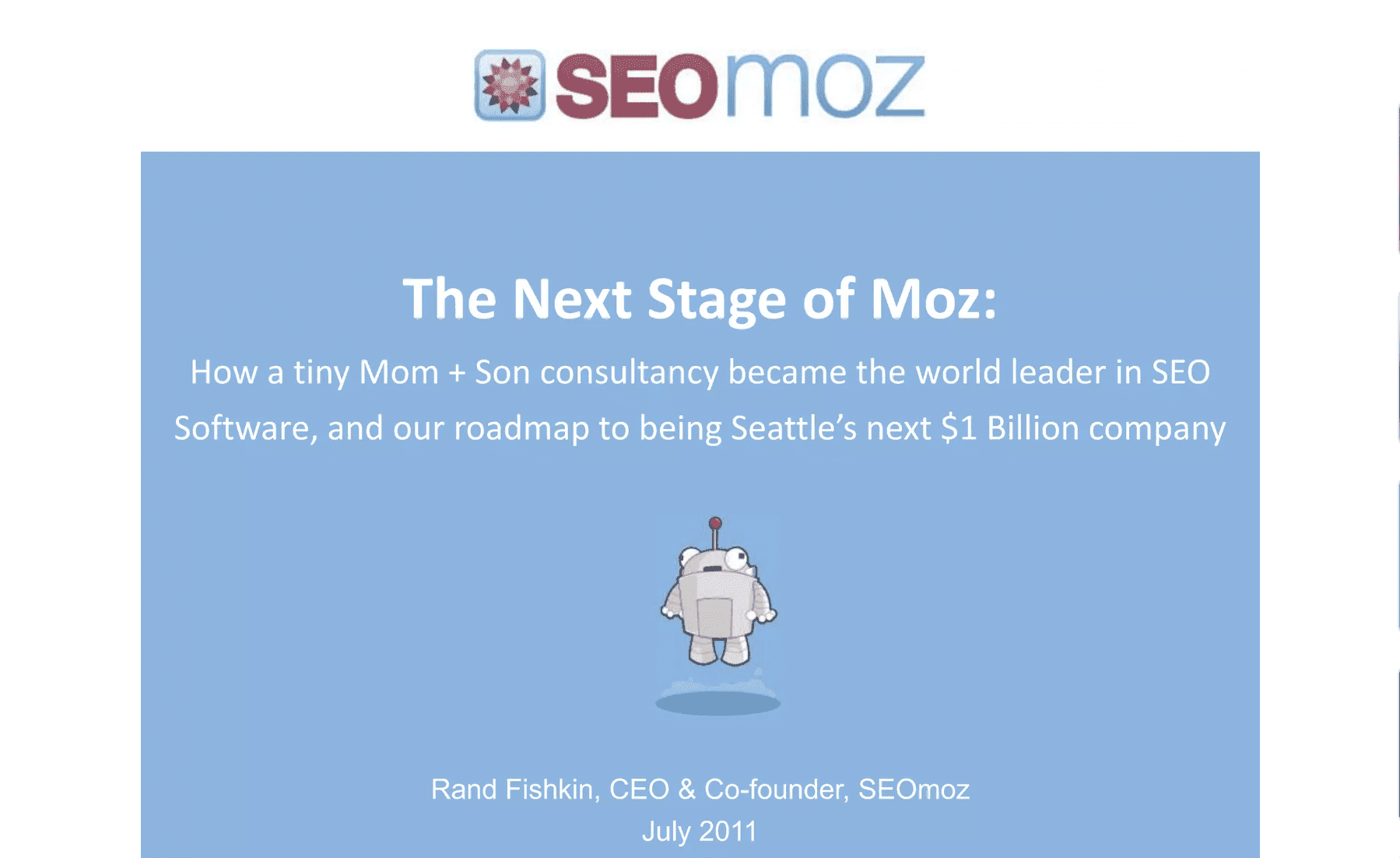 Starke PowerPoint-Präsentation für Investoren