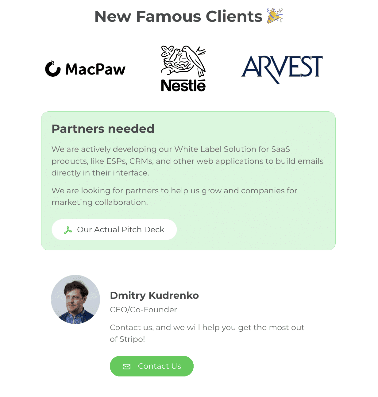 Wie man ein Pitch-Deck per E-Mail versendet