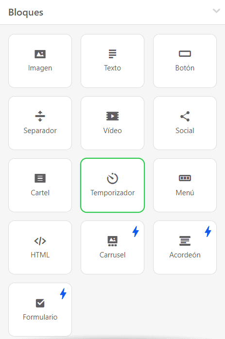 Bloque de temporizador _ A a Z _ UPD Bloque de temporizador _ A a Z _ UPD