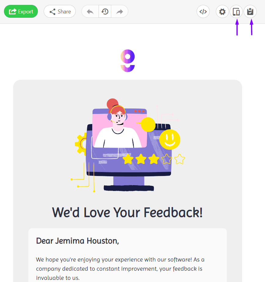visualize e teste seus e-mails