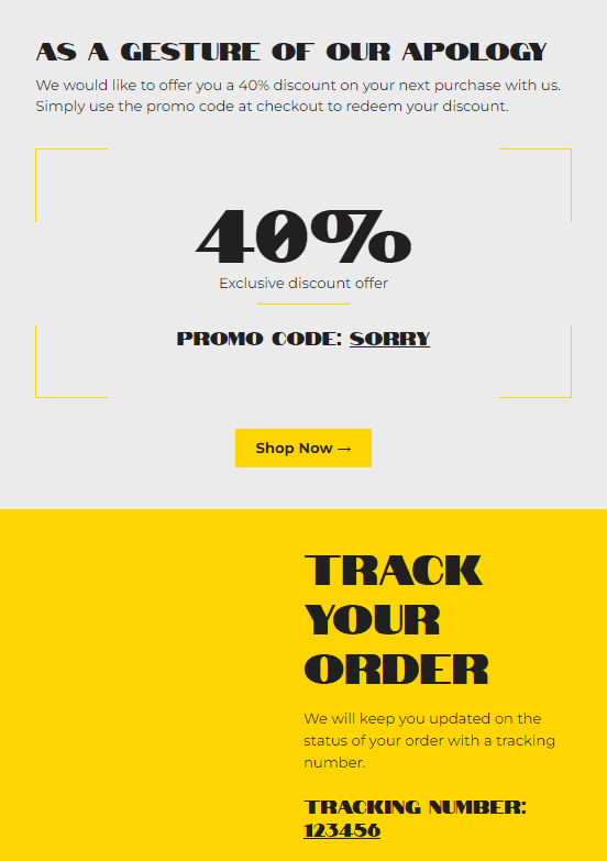 Пример письма об отсутствии товара Пример письма об отсутствии товара