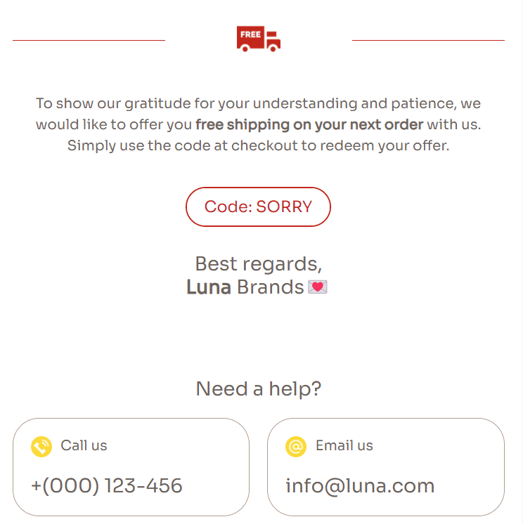 Предложите клиентам бесплатную доставку или скидку Предложите клиентам бесплатную доставку или скидку