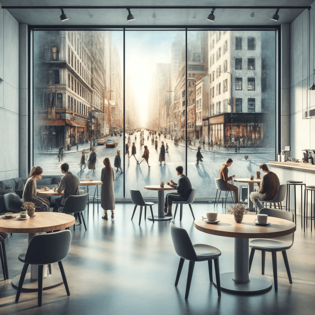 Dalle example of coffee shop prompt Dalle example of coffee shop prompt