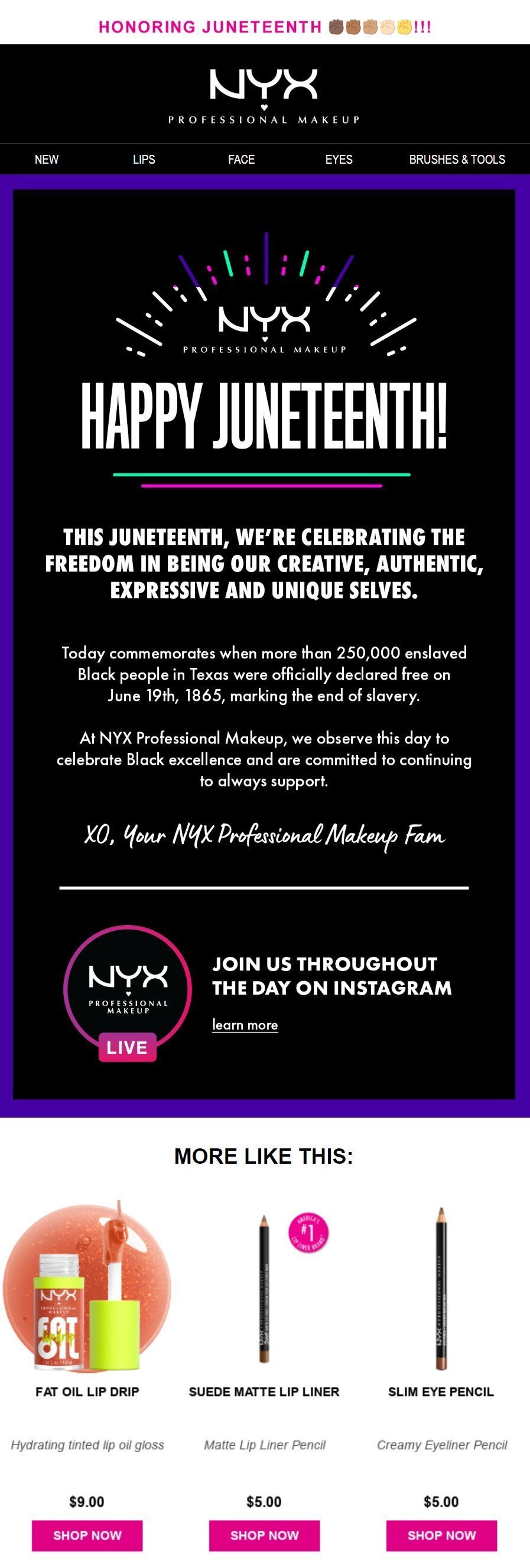 Приклад літнього email-маркетингу Приклад літнього email-маркетингу