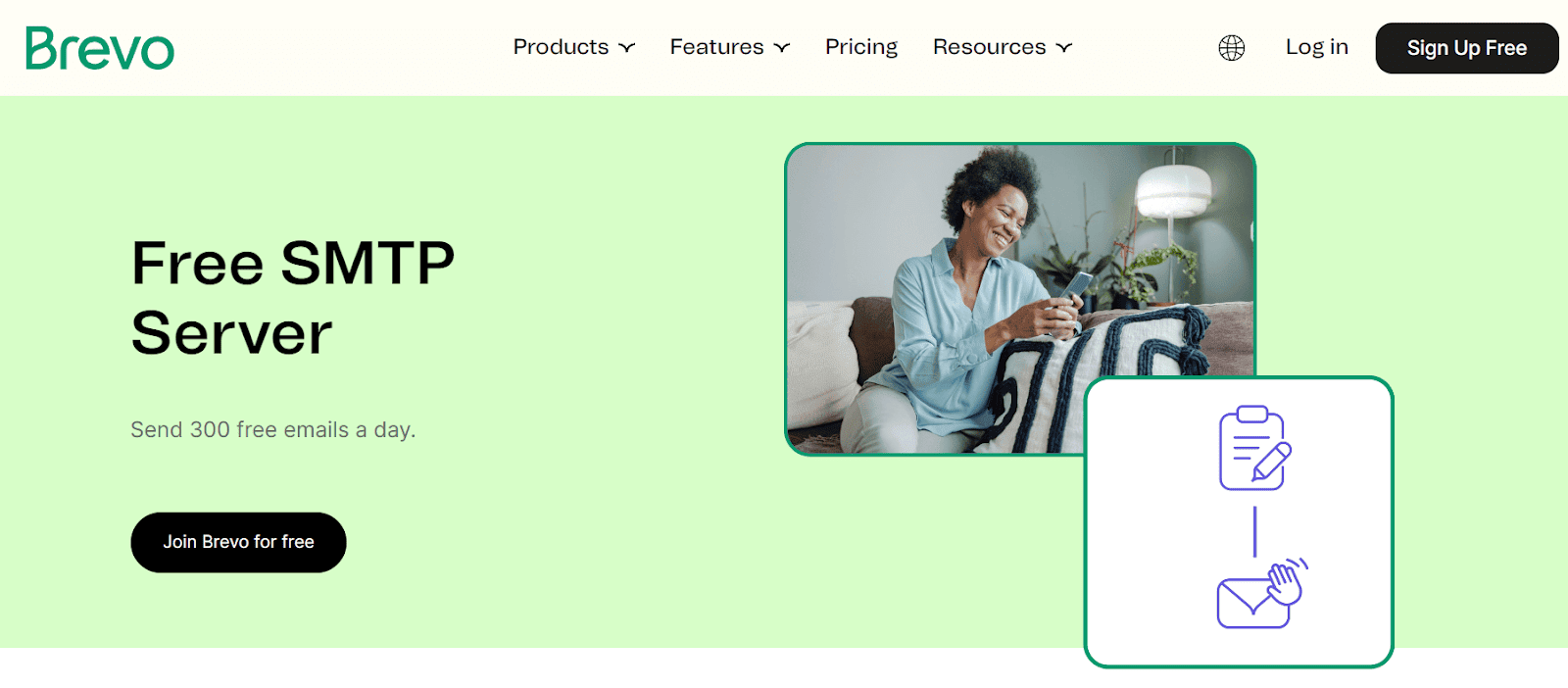 Servidor de E-mail SMTP _ Brevo _ Conta Gratuita Servidor de E-mail SMTP _ Brevo _ Conta Gratuita