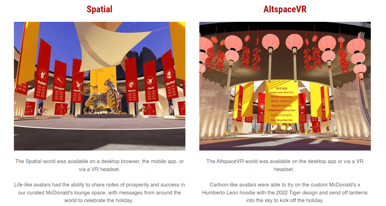 Experiential marketing campaign _ AR and VR