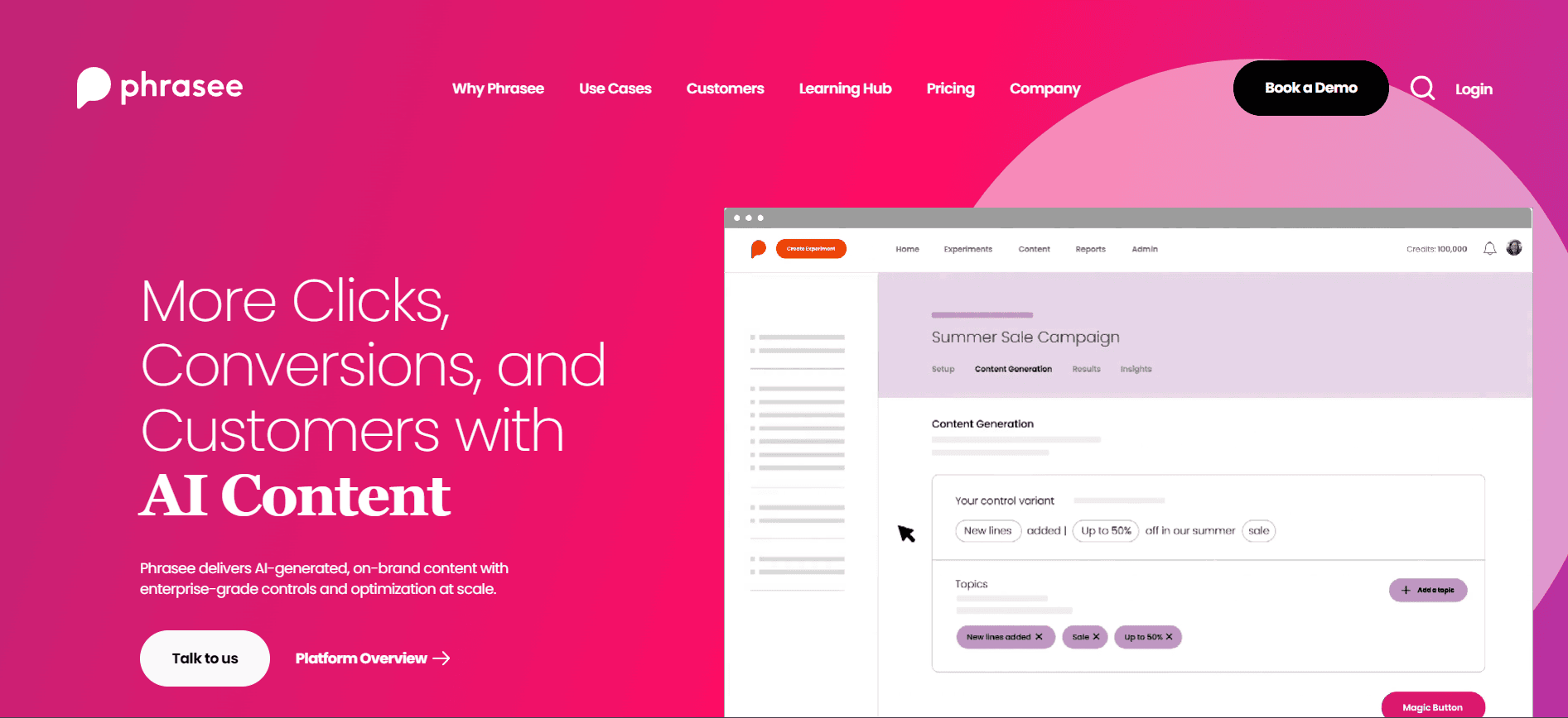 ШІ Phrasee для мови листів ШІ Phrasee для мови листів