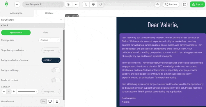 Corrección de textos con el editor Stripo