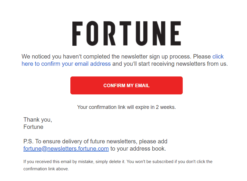 Esempi di email di abbonamento_Promemoria Esempi di email di abbonamento_Promemoria