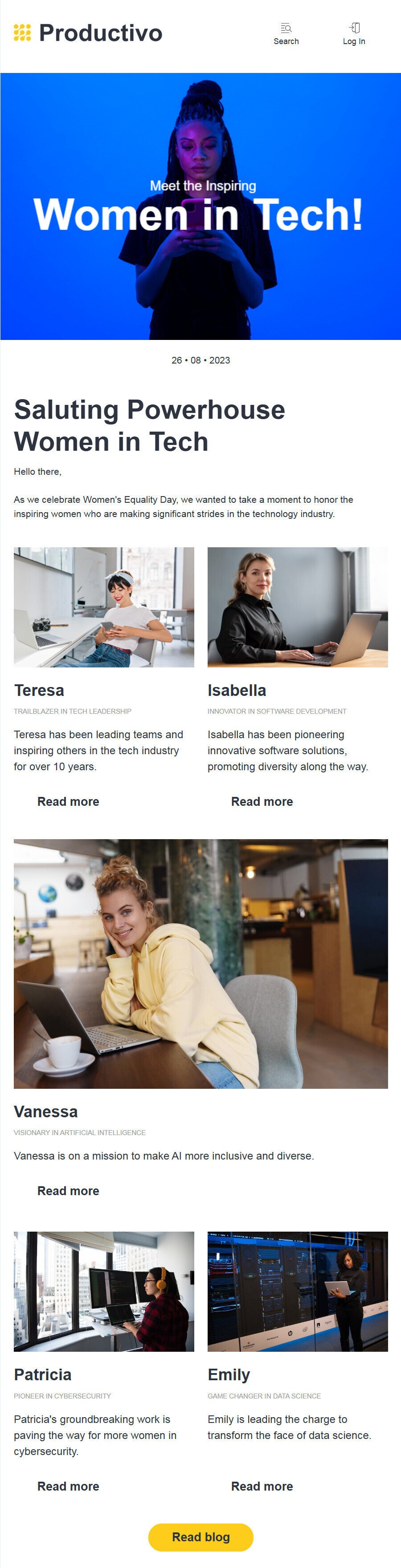 Підтримуйте клієнтів за допомогою освітніх листів