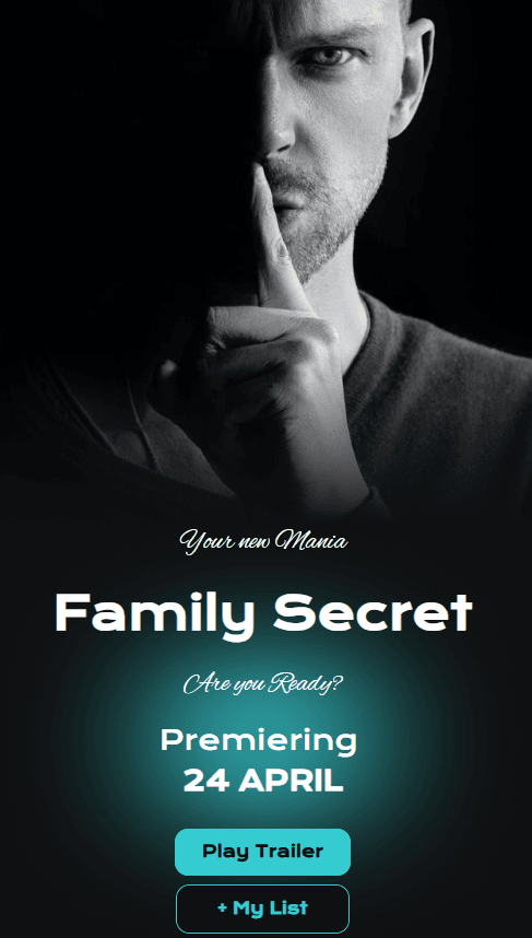 Show premiere email blast