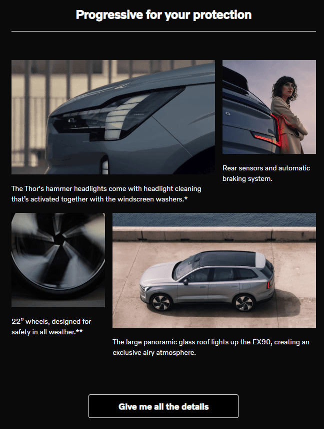 Структура листа від Volvo Структура листа від Volvo