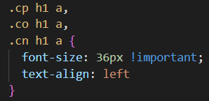 CSS after optimization